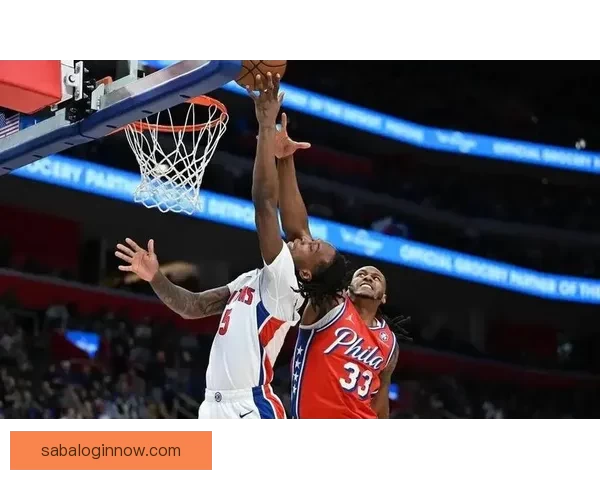 活塞全队七人得分上双大胜76人锁定东部头名哈里斯贡献19分